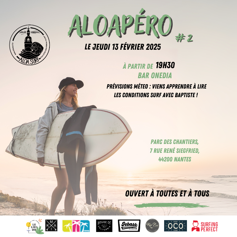 Prochains Évènements – Aloa Surf